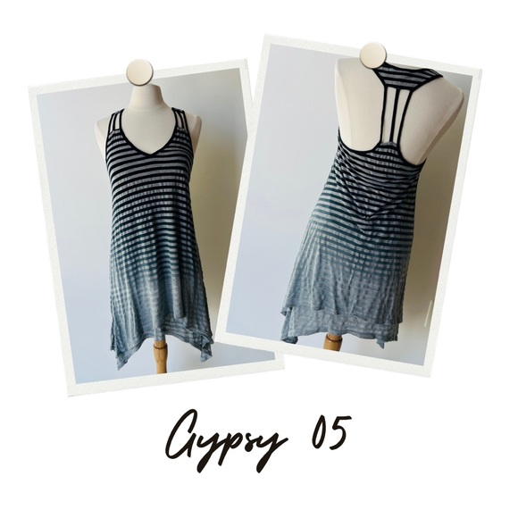 Gypsy 05 Ombré Striped Dress | Racerback | Size S - Picture 2 of 11